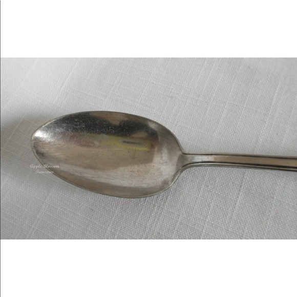 Vintage Estate National Silver Plate E.P.N.S. 1930 Gramercy Serving Spoon - Picture 5 of 9